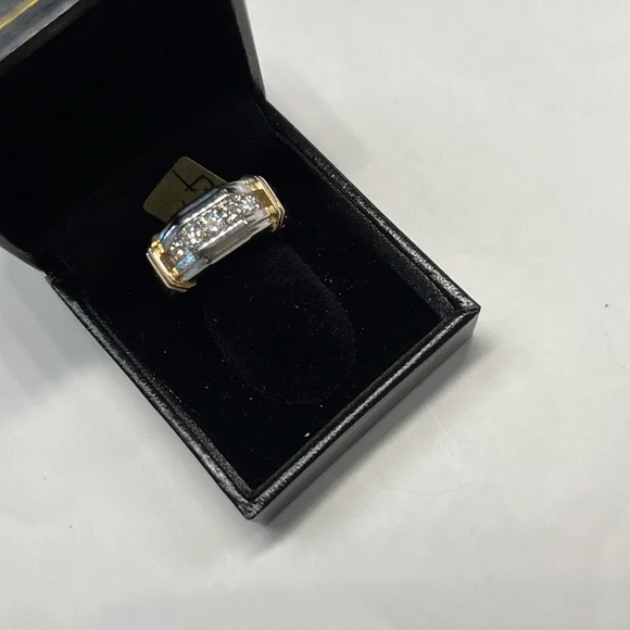 Diamonds 14K Solid Gold Ring